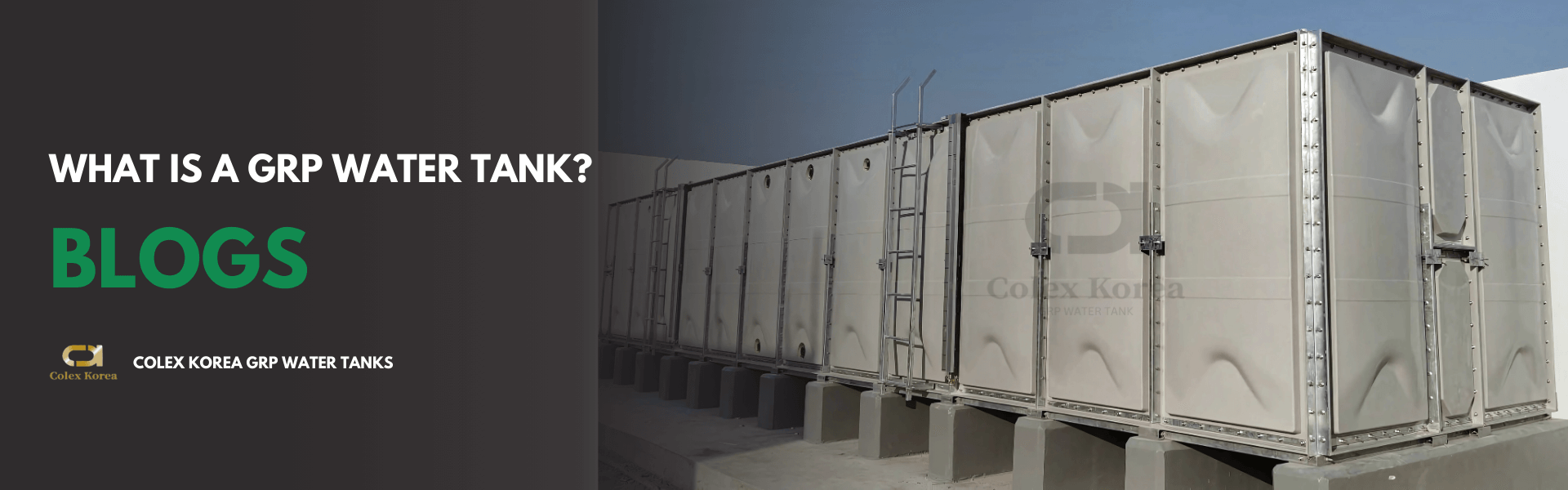 What is a GRP Water Tank 2 GRP water tank