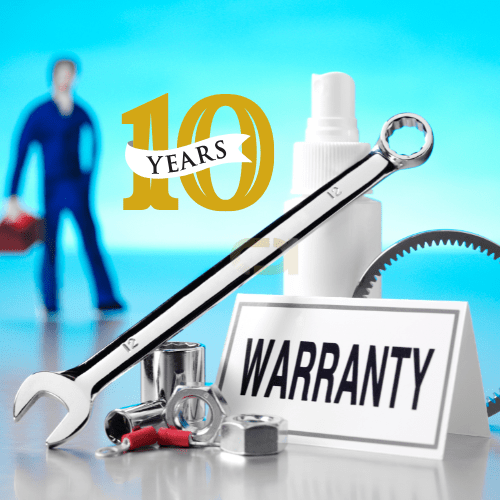 10 Years warranty 1