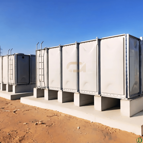 GRP tanks installed in UAE 1