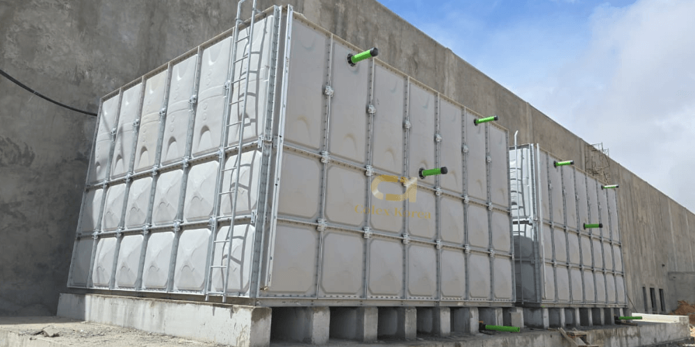 Premium Korean GRP Tanks UAE Colex distributor 2 premium korean panel grp tanks 1